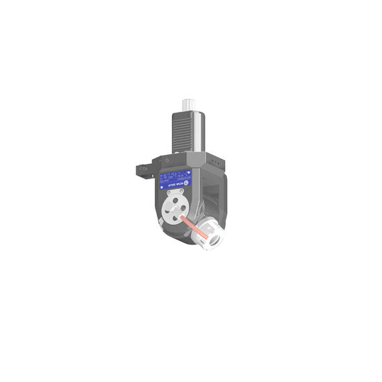 VDI 50, variable angle tool holder, coupling DIN 5482, with internal cooling
