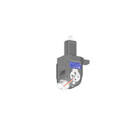 VDI 50, variable angle tool holder, coupling DIN 5482, with internal cooling