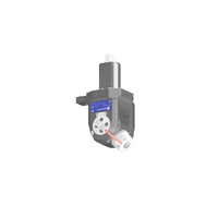 VDI 50, variable angle tool holder, coupling DIN 1809, with internal cooling