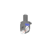 VDI 50, variable angle tool holder, coupling DIN 5480, with internal cooling