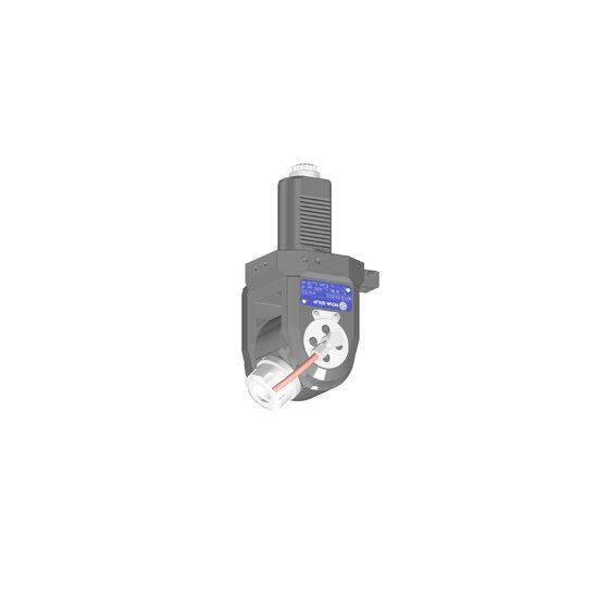 VDI 50, variable angle tool holder, coupling DIN 5480, with internal cooling