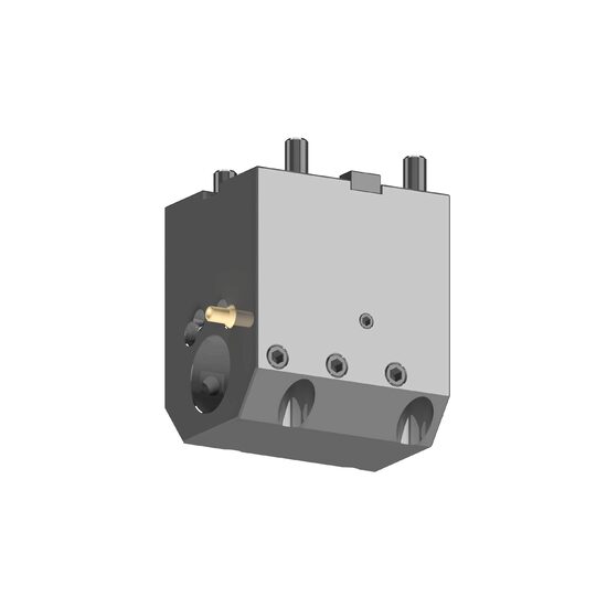 Boring bar holder, with internal coolant supply, DOOSAN