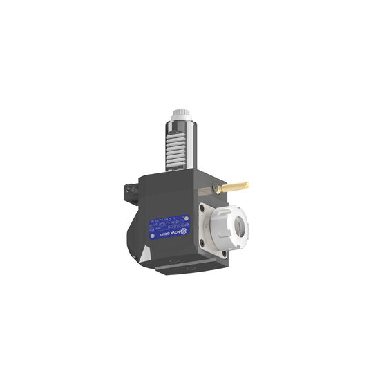 VDI 30, angular tool holder, coupling DIN 5480, with internal cooling