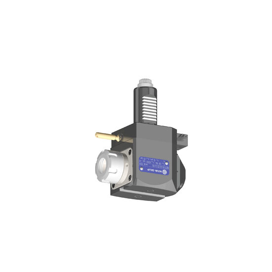 VDI 30, angular tool holder, coupling DIN 5480, with internal cooling