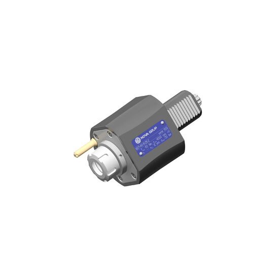VDI 40, straight tool holder, coupling DIN 5482, with internal cooling