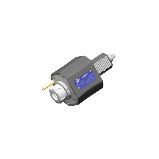 VDI 40, straight tool holder, coupling DIN 1809, with internal cooling
