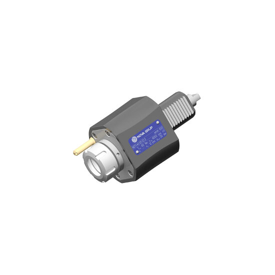 VDI 40, straight tool holder, coupling DIN 1809, with internal cooling