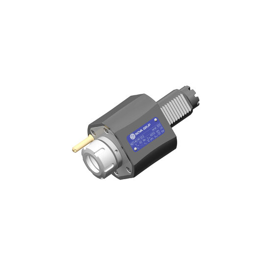 VDI 40, straight tool holder, coupling TOEM, with internal cooling