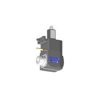 VDI 40, angular tool holder, coupling DIN 1809, no internal cooling