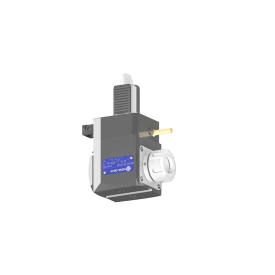 VDI 40, angular tool holder, coupling DIN 1809, no internal cooling