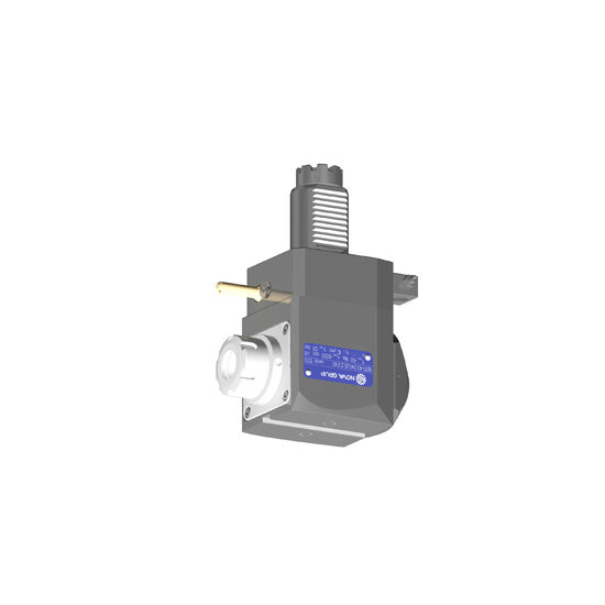 VDI 40, angular tool holder, coupling TOEM, with internal cooling