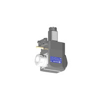 VDI 40, angular tool holder, coupling TOEM, with internal cooling