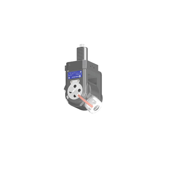 VDI 30, variable angle tool holder, coupling DIN 5482, with internal cooling