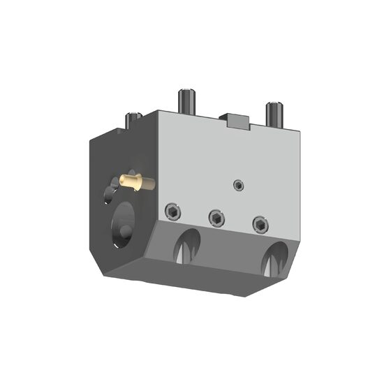 Boring bar holder, with internal coolant supply, DOOSAN