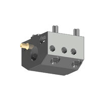 Boring bar holder, with internal coolant supply, Gildemeister