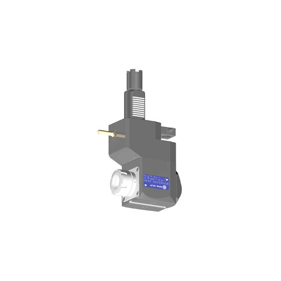 VDI 40, angular&offset tool holder, coupling HAAS, with internal cooling