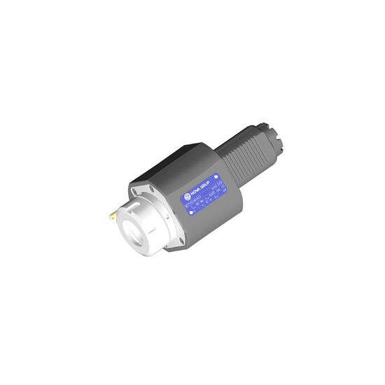 VDI 50, straight tool holder, coupling TOEM, no internal cooling