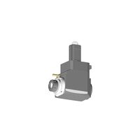 VDI 50, angular tool holder, coupling DIN 5480, with internal cooling