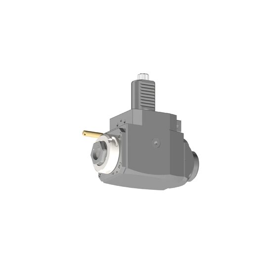 VDI 30, angular tool holder, coupling  DIN 5482, with 80bar internal cooling with Tapered roller bearings