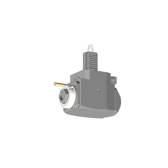 VDI 30, angular tool holder, coupling DIN 1809, no internal cooling with Tapered roller bearings