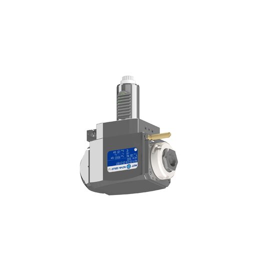 VDI 30, angular tool holder, coupling DIN 5480, with internal cooling with Tapered roller bearings