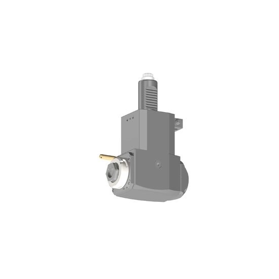 VDI 30, angular tool holder, coupling DIN 5480, with internal cooling with Tapered roller bearings