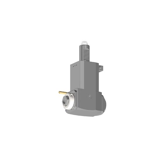 VDI 30, angular tool holder, coupling DIN 5480, with internal cooling with Tapered roller bearings