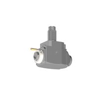 VDI 30, angular tool holder, coupling TOEM, with 80bar internal cooling with Tapered roller bearings