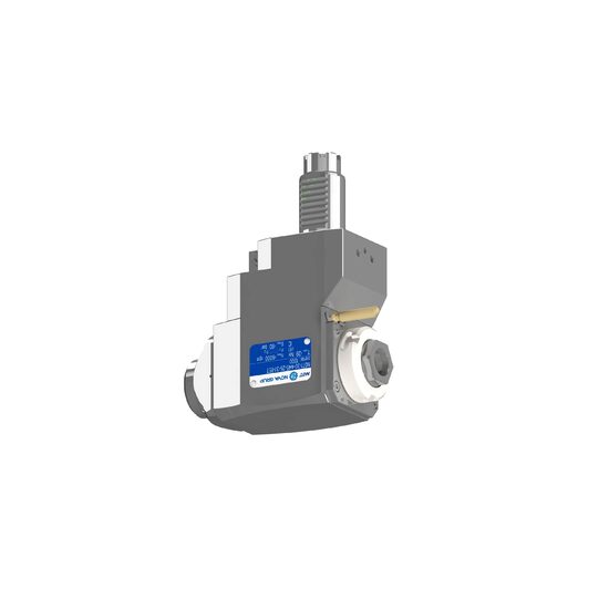 VDI 30, angular&offset tool holder, coupling TOEM, with 80bar internal cooling with Tapered roller bearings