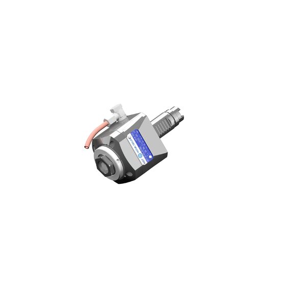 VDI 25, straight tool holder, coupling DOG CLUTCH, no internal cooling, heavy duty