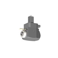 VDI 40, angular tool holder, coupling DIN 5482, no internal cooling, with tapered roller bearings