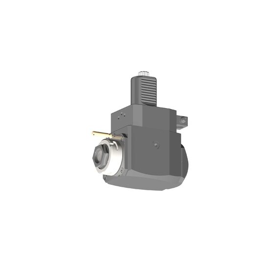 VDI 40, angular tool holder, coupling DIN 5482, no internal cooling, with tapered roller bearings