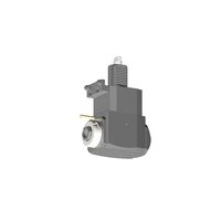 VDI 40, angular tool holder, coupling DIN 1809, no internal cooling, with tapered roller bearings