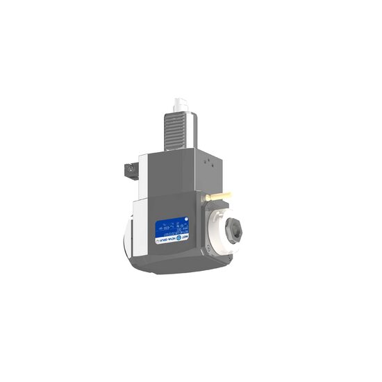 VDI 40, angular tool holder, coupling DIN 1809, no internal cooling, with tapered roller bearings