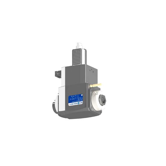 VDI 40, angular tool holder, coupling DIN 1809, with 80bar internal cooling, with tapered roller bearings