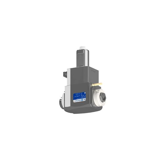 VDI 40, angular tool holder, coupling DIN 5480, with 80bar internal cooling, with tapered roller bearings