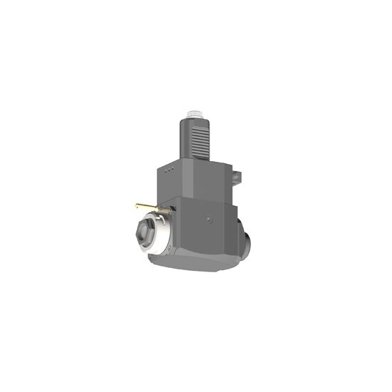 VDI 40, angular tool holder, coupling DIN 5480, with 80bar internal cooling, with tapered roller bearings