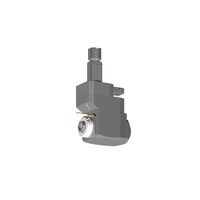 VDI 40, angular&offset tool holder, coupling Okuma, with internal cooling, with tapered roller bearings