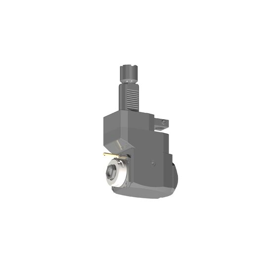 VDI 40, angular&offset tool holder, coupling Okuma, with internal cooling, with tapered roller bearings