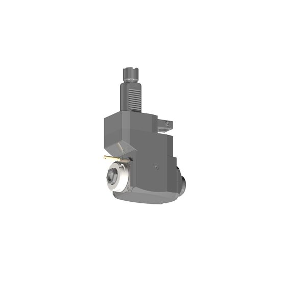 VDI 40, angular&offset tool holder, coupling Okuma, with 80bar internal cooling, with tapered roller bearings