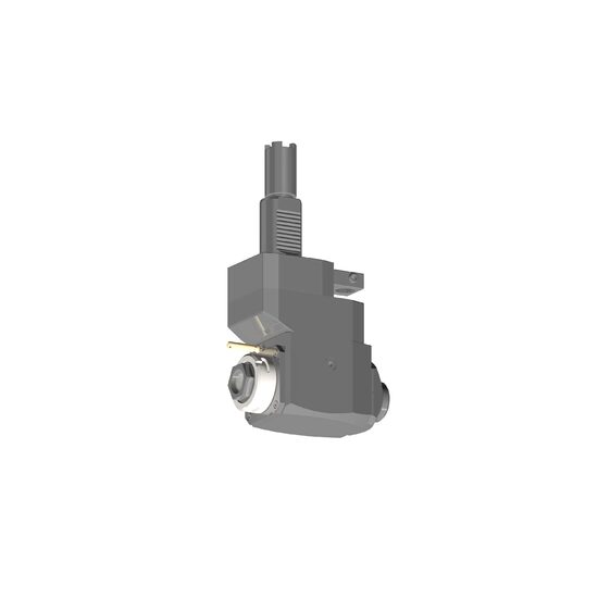 VDI 40, angular&offset tool holder, coupling HAAS, with 80bar internal cooling, with tapered roller bearings
