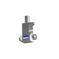 VDI 40, angular tool holder, coupling FLAT(~DIN 1809), with 80bar internal cooling