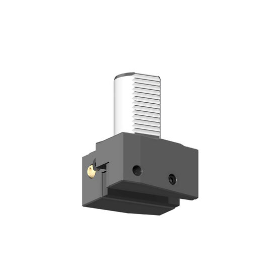 ANGULAR holder. Upside-Down. LH. Short. Form B4 DIN 69880