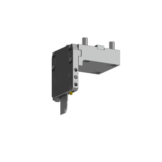 Cut off holder. LH. DOOSAN