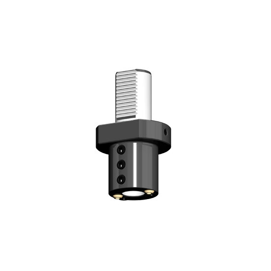 Boring bar holder. with internal coolant supply. Form E2 DIN 69880
