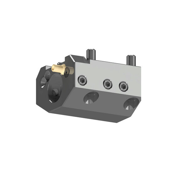 Boring bar holder. with internal coolant supply. HAAS