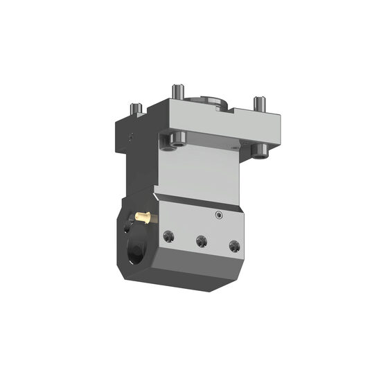 Boring bar holder. with internal coolant supply. Mori Seiki
