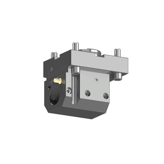 Boring bar holder. with internal coolant supply. Mori Seiki