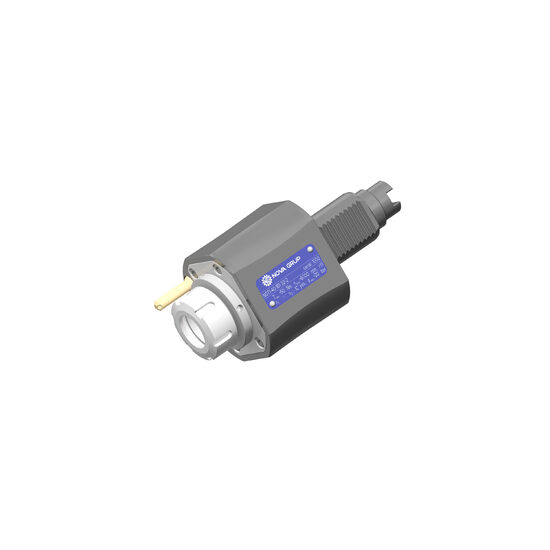 VDI 40, straight tool holder, coupling DOG CLUTCH, with internal cooling